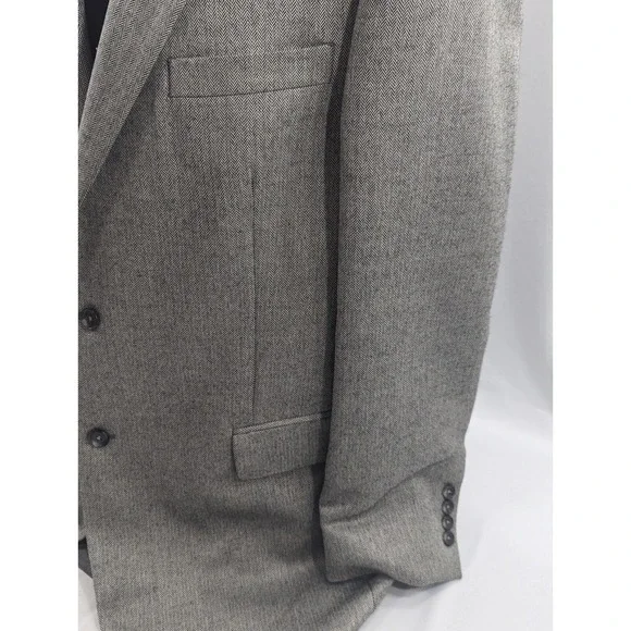 Jos. A. Bank Signature Blazer Sport Coat‎ Suit Jacket Silk LambsWool 44L 48" EUC - Picture 5 of 14
